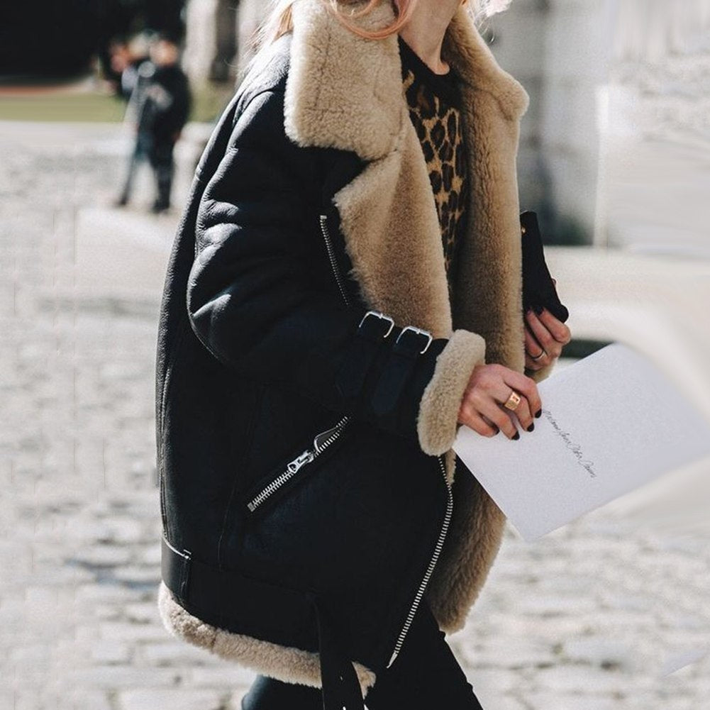 Jenny – Damen Winterjacke mit dicker Baumwollfüllung