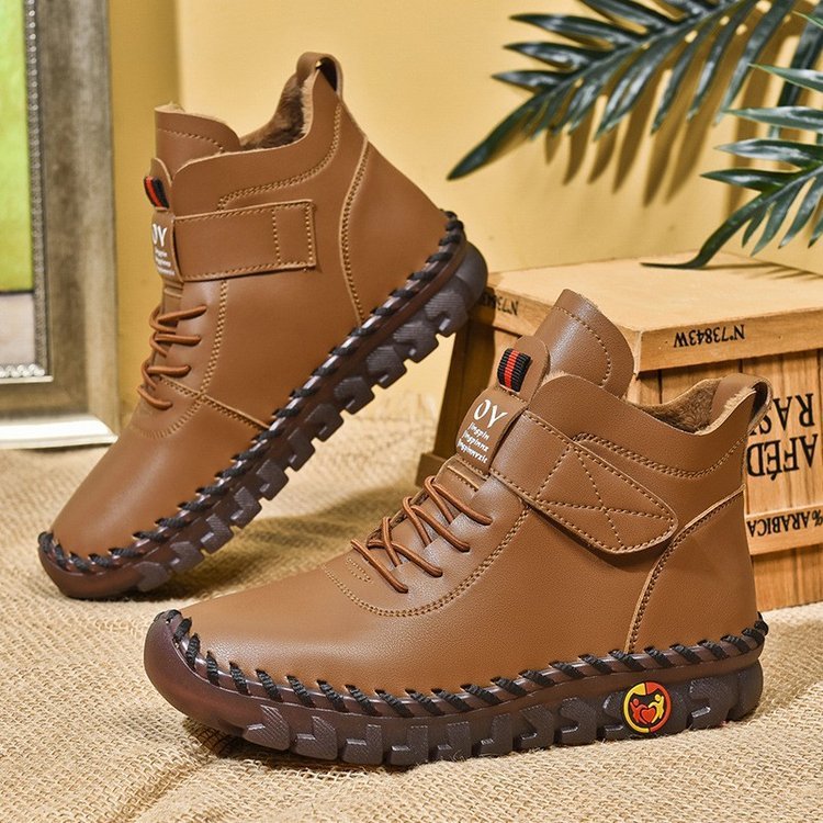 Samantha – Damen Winterstiefel mit Plüschfutter und rutschfester Sohle