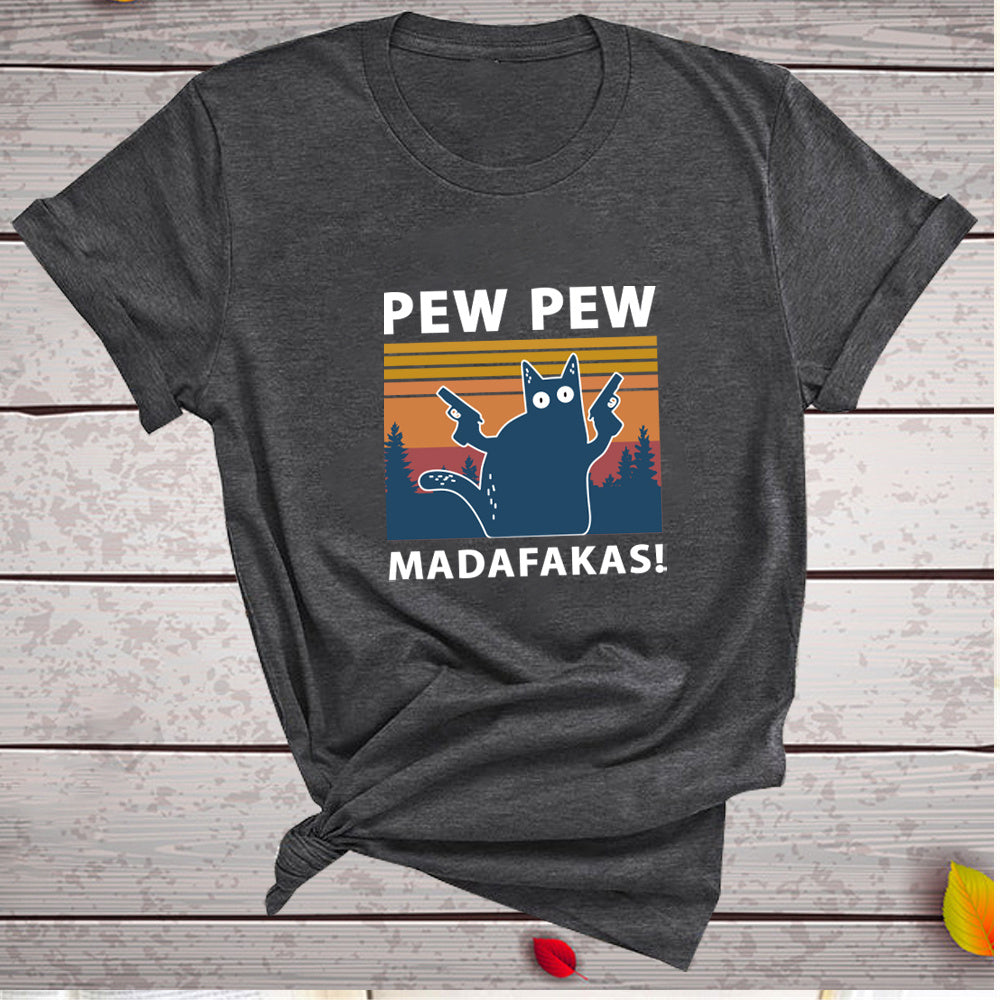 Mitchell – Kurzarm-T-Shirt mit Aufdruck