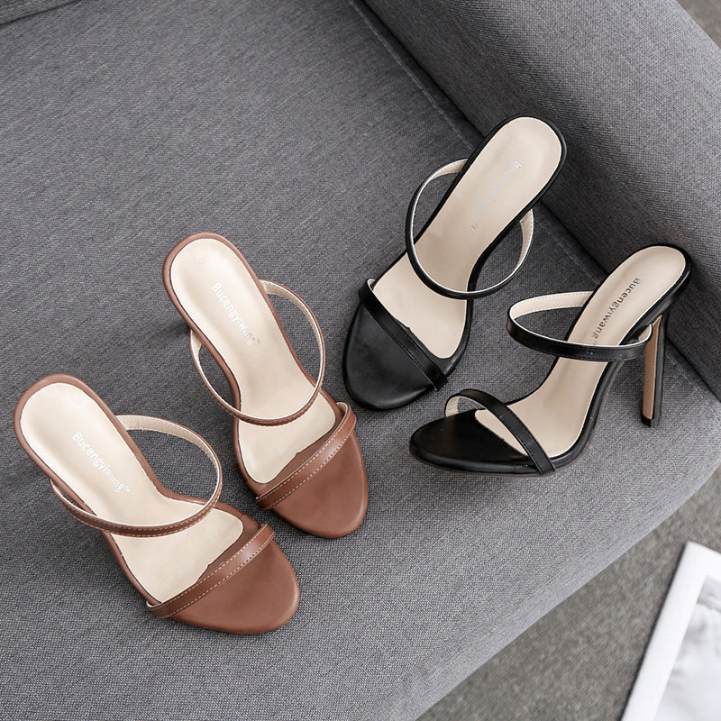 Kelly – Stiletto Damen Sandaletten mit hohem Absatz