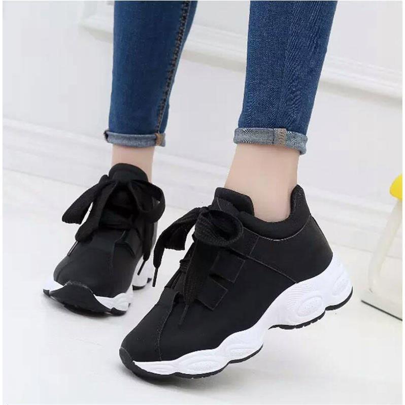 Susan – Dicksohlige Damen-Freizeitschuhe im koreanischen Stil