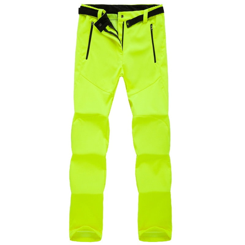 Damen Outdoor Wanderhose mit Fleece-Futter – Wasserdicht & Atmungsaktiv für Trekking, Wandern & Alltag