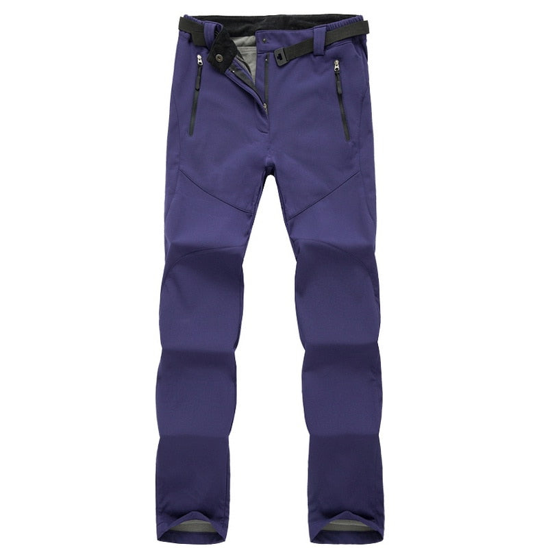 Damen Outdoor Wanderhose mit Fleece-Futter – Wasserdicht & Atmungsaktiv für Trekking, Wandern & Alltag