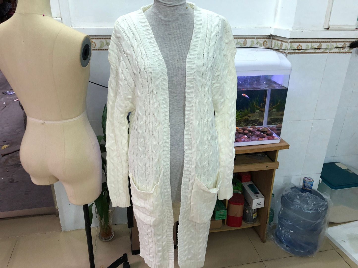 Kathryn – Strickpullover mit doppelter Tasche