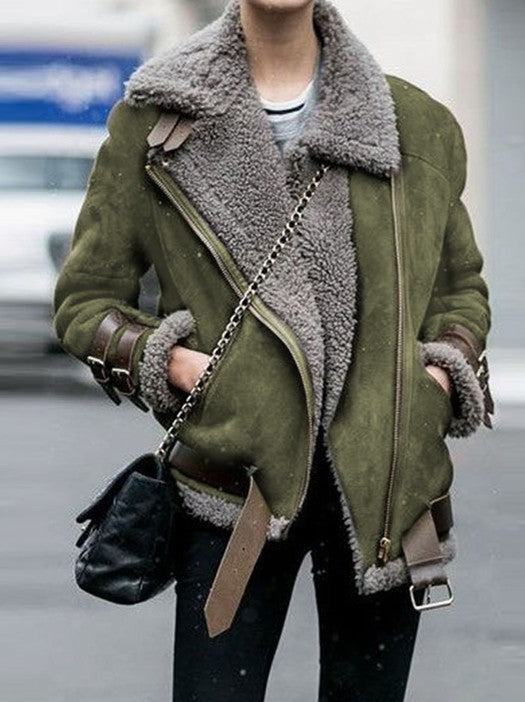 Jenny – Damen Winterjacke mit dicker Baumwollfüllung