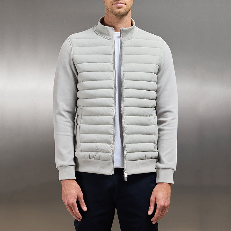 Toby – Leichte Strickjacke mit Stehkragen