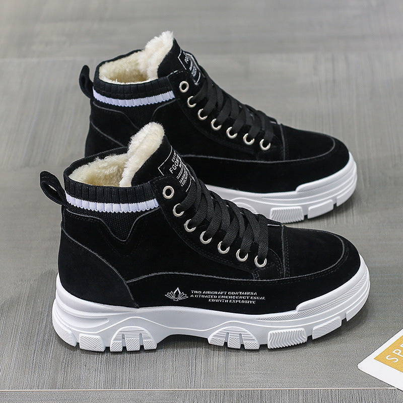 Megan – Damen Schneestiefel mit Warmem Plüsch