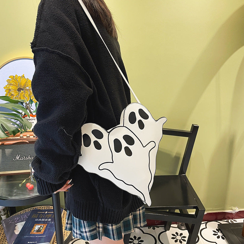 Amanda – Lustige 3D Cartoon Geister Schultertasche
