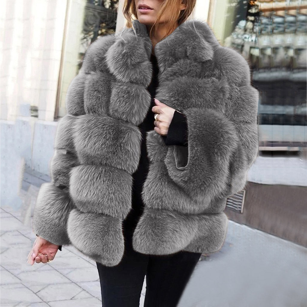 Karen – Damenjacke mit Kunstpelz