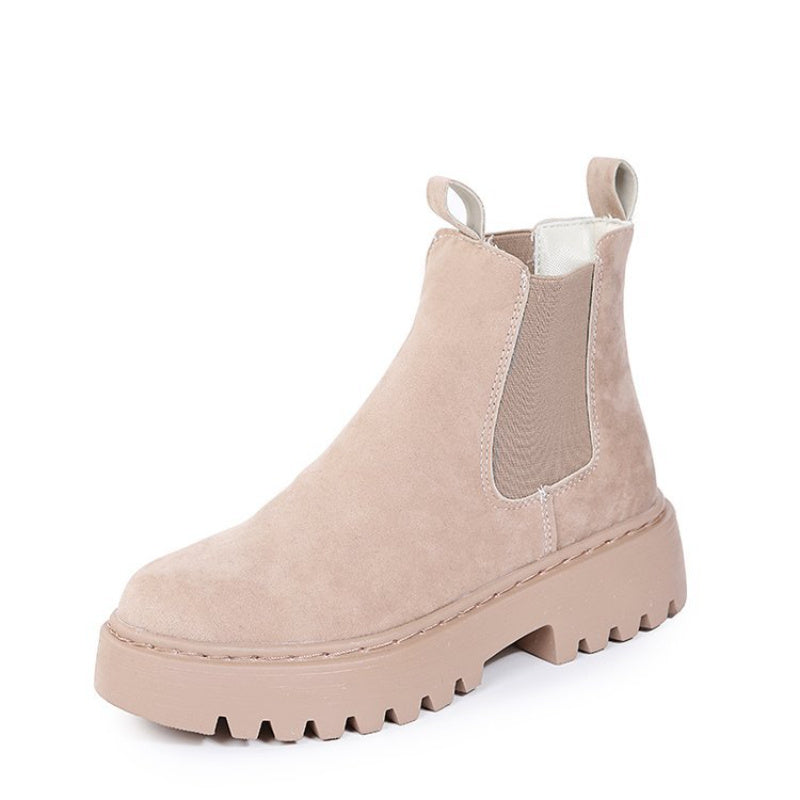 Francesca – Damen Stiefeletten mit Plateau und Chunky-Design