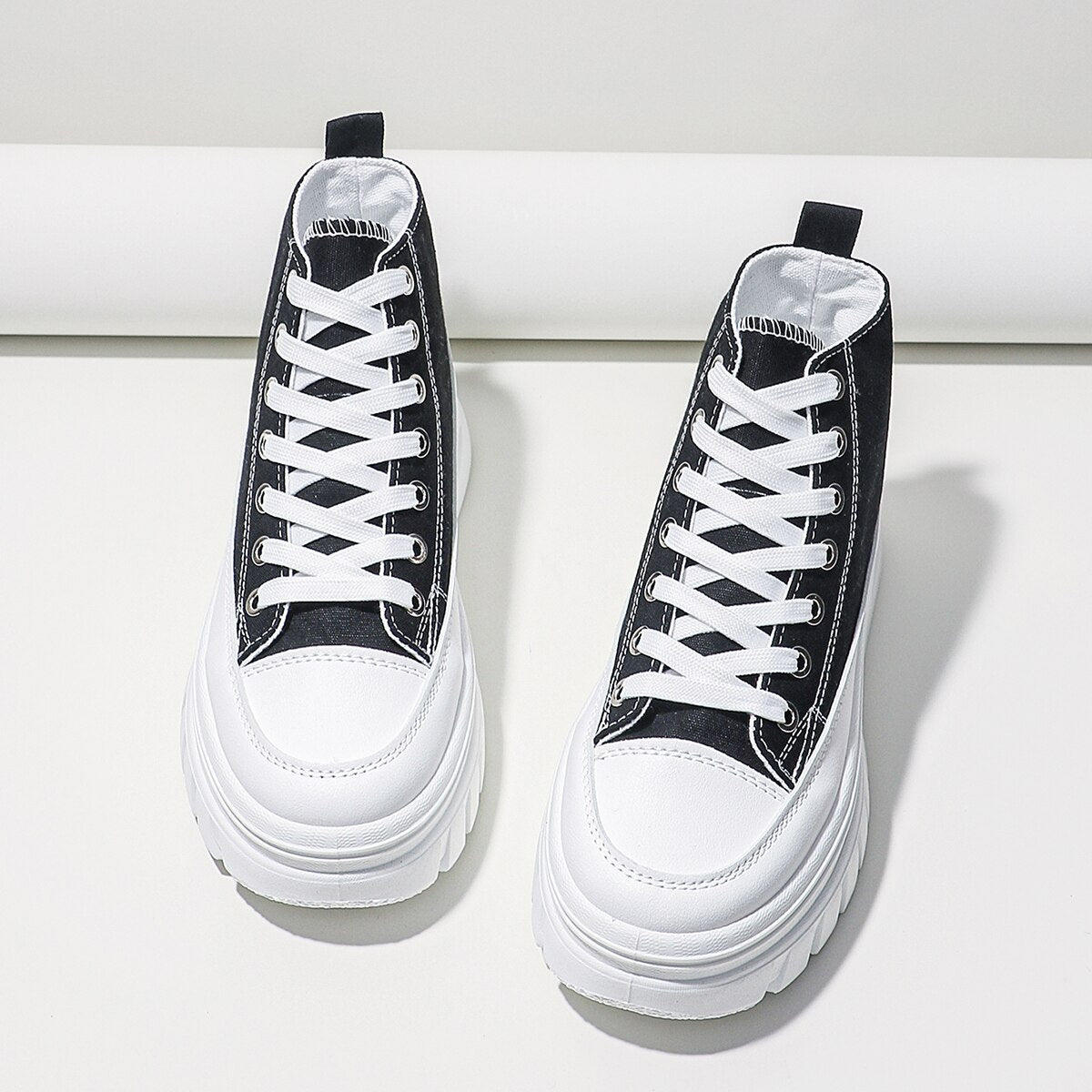 Kelly – Hochgeschnittene Damen-Sneaker mit Plateau