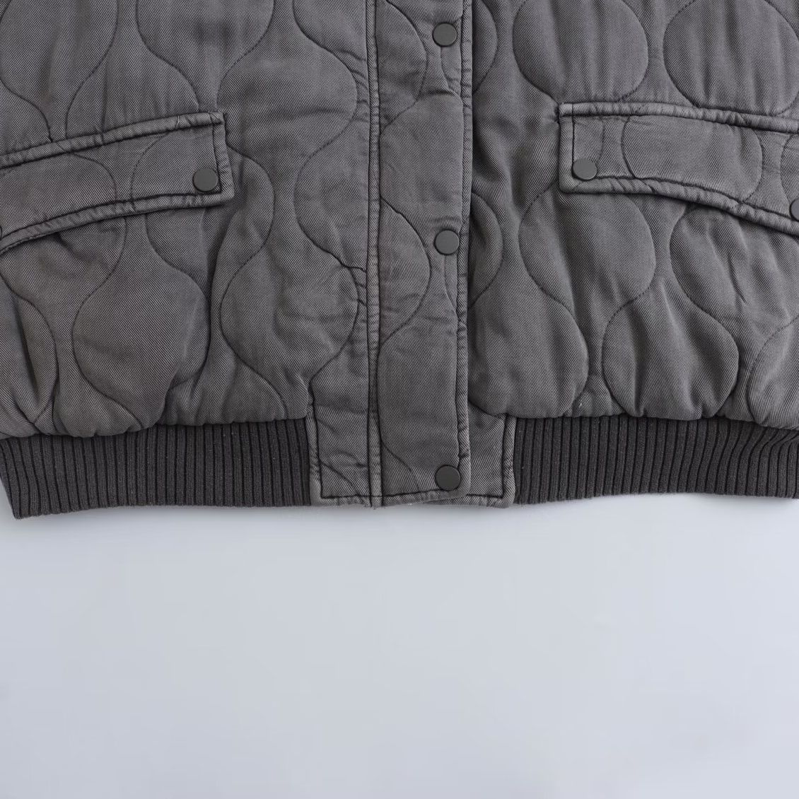 Samantha – Wärmende Baumwolljacke im Baseball-Stil