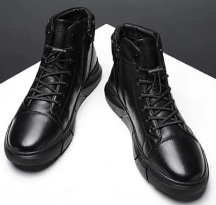 Herren Sneakerstiefel Urban Street Style – Komfortabler Freizeitschuh mit rutschfester Sohle