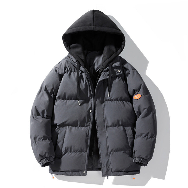 George – Dicke Herren-Sportjacke mit Kapuze