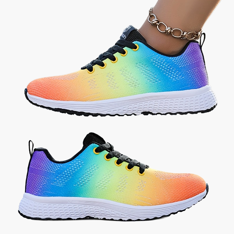 Damen Sportschuhe für Fitness und Alltag – Bequeme Sneaker mit atmungsaktivem Mesh und sportlichem Look