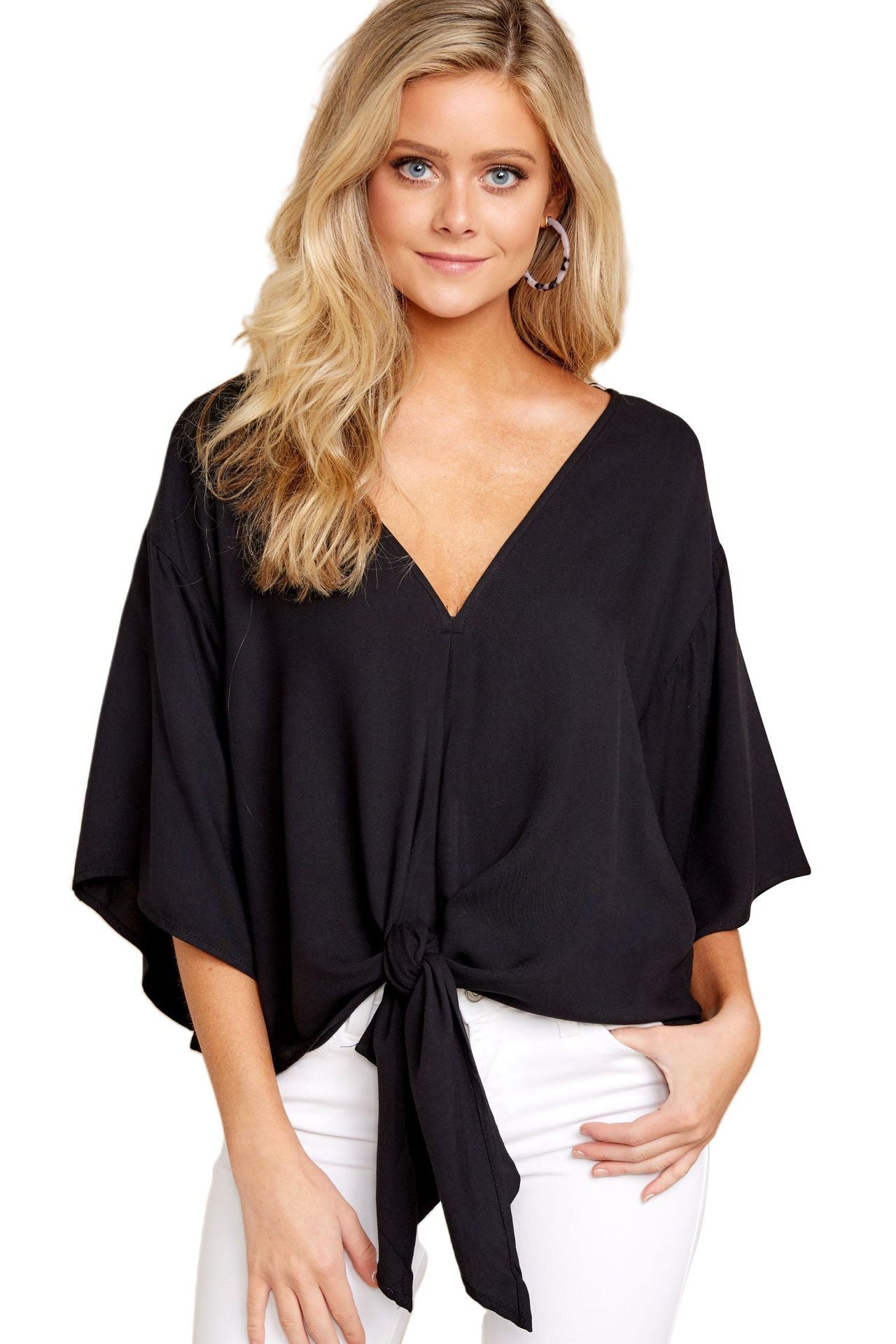 Sue – Oversize Bluse mit Leopardenmuster