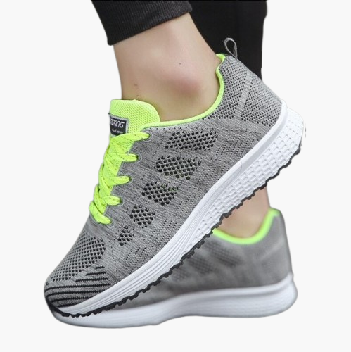 Damen Sneaker Leicht Atmungsaktiv Bequeme Laufschuhe für Alltag und Sport