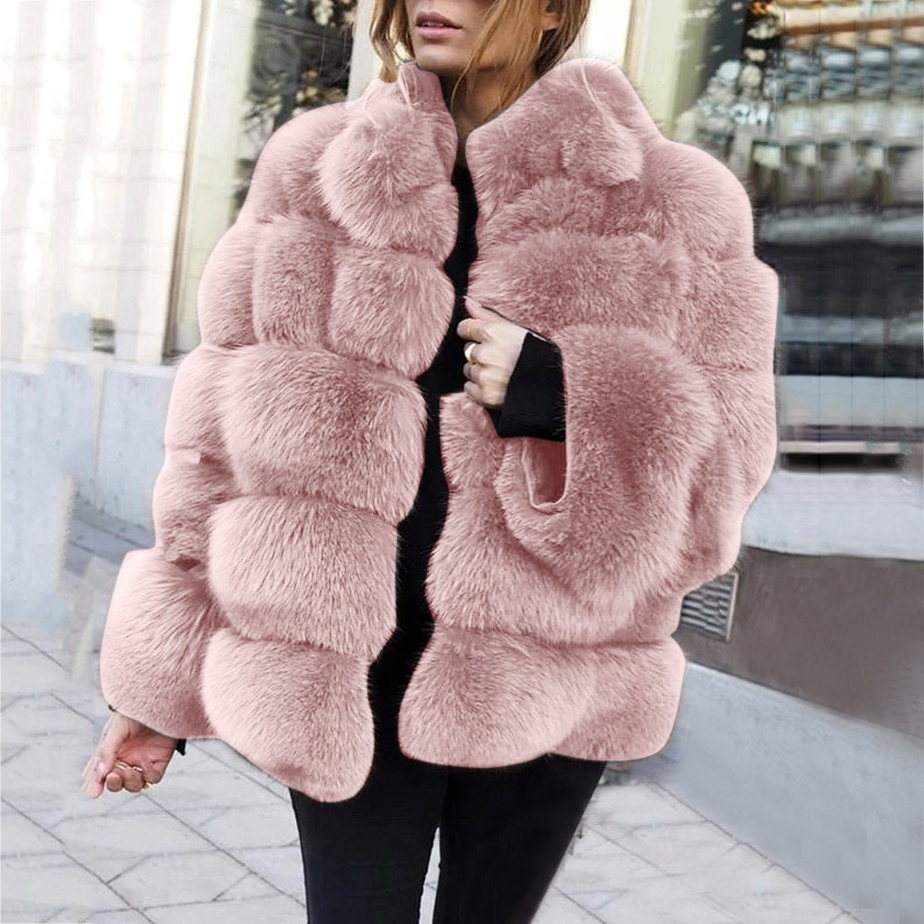 Karen – Damenjacke mit Kunstpelz