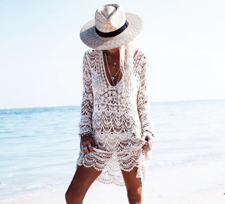 Rose – Luftiges Strandshirt für Damen