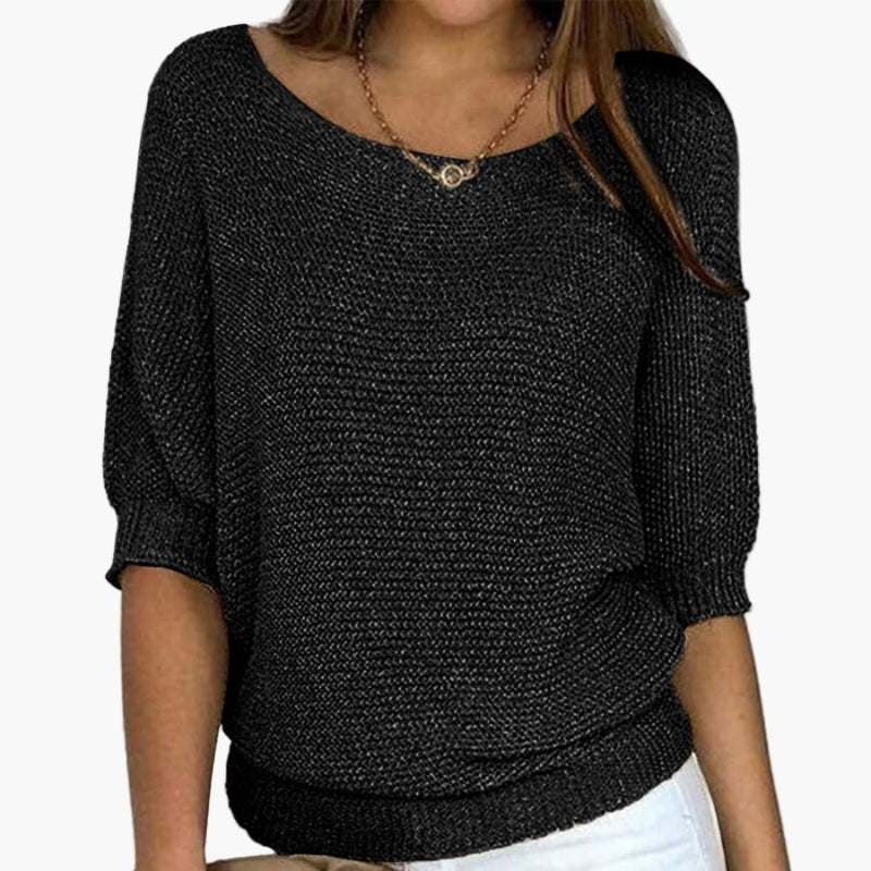 Damen Strickpullover Lockerer Stil für Alltag und Freizeit