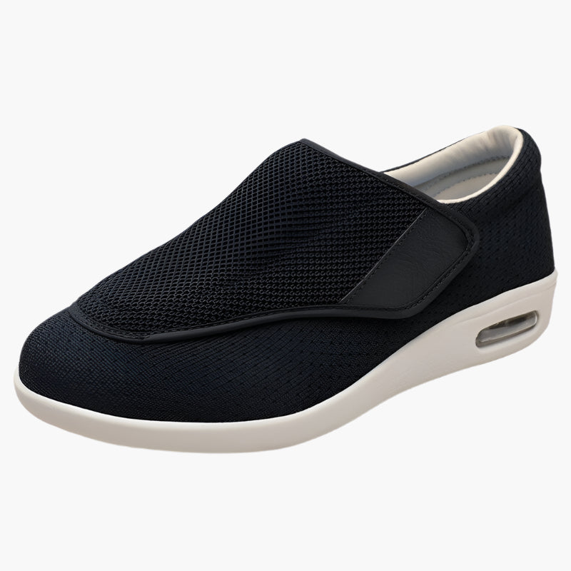 Herren Orthopädische Komfortschuhe für Diabetiker – Extra Weit & Einfacher Einstieg
