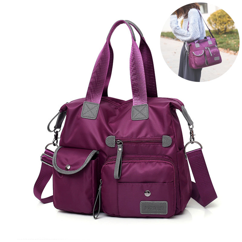 Hayley – Große Kapazität Mehrere Taschen Schultertasche Wasserdicht