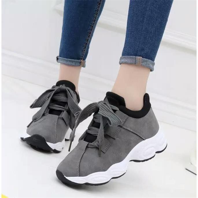 Susan – Dicksohlige Damen-Freizeitschuhe im koreanischen Stil