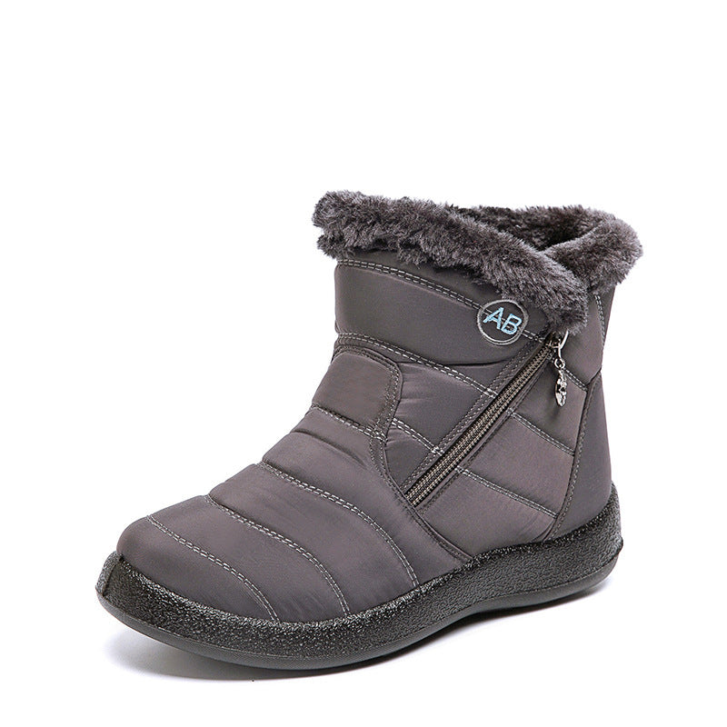 Nicola – Wasserdichte Damenstiefeletten mit Plüschfutter