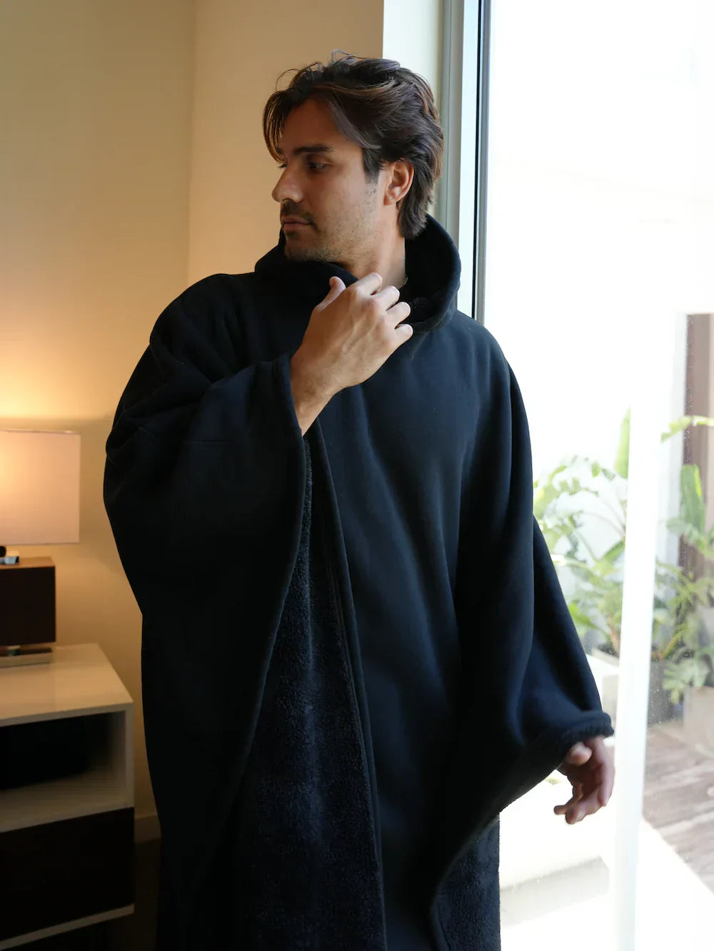 Damen Oversize Hoodie-Decke – Kuschelige Kapuzen-Decke für Zuhause und unterwegs