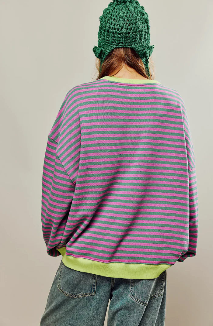 Damen Oversize Strickpullover für Herbst – Lässiger Komfort, Perfekt zum Layern