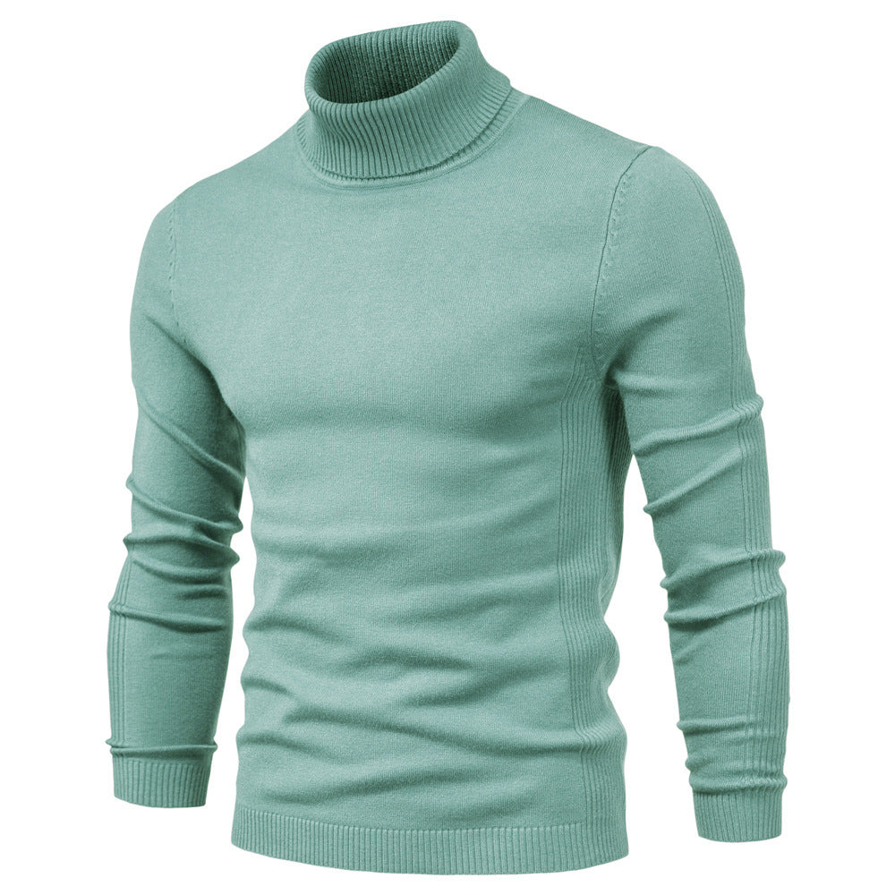 Frederick – Herren Strickpullover mit Hohem Kragen