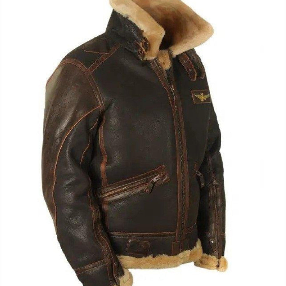 Bradley – Lässiger Herren-Wintermantel mit Tiermuster