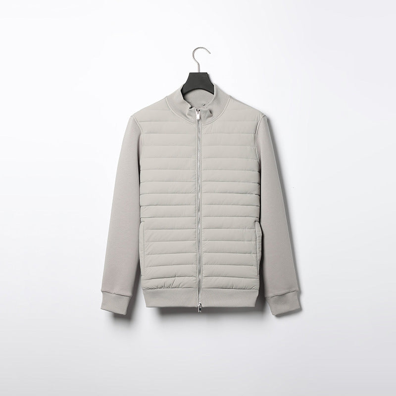 Toby – Leichte Strickjacke mit Stehkragen