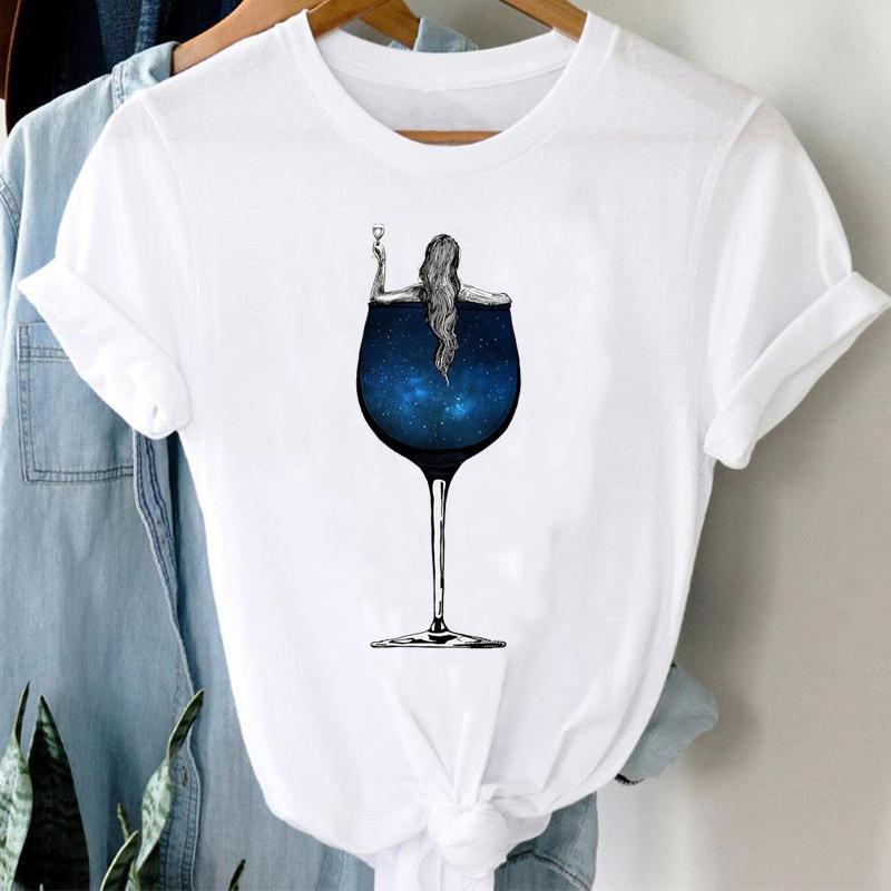 Miranda – Bedrucktes Damen-Shirt mit Kurzarm
