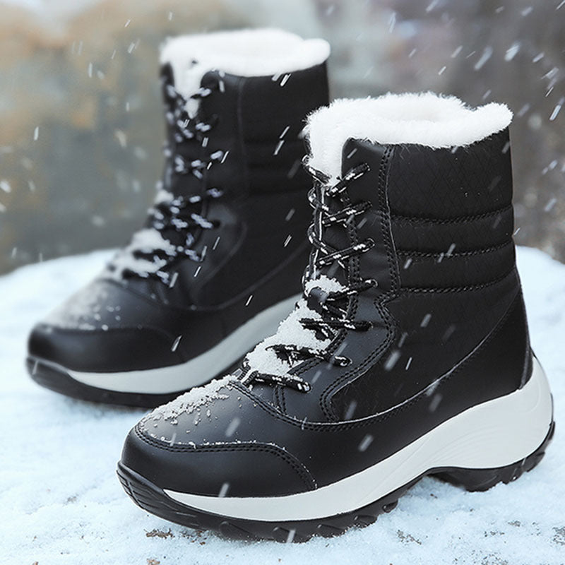 Grace – Warme Winter-Schnürstiefel für Damen