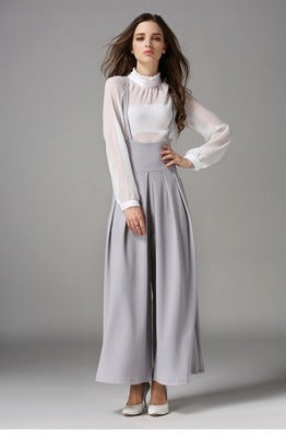 Amelia – Weite Damenhosen mit Hosenträgern