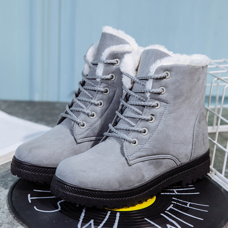 Helen – Damenwinterstiefel mit Kunstplüsch