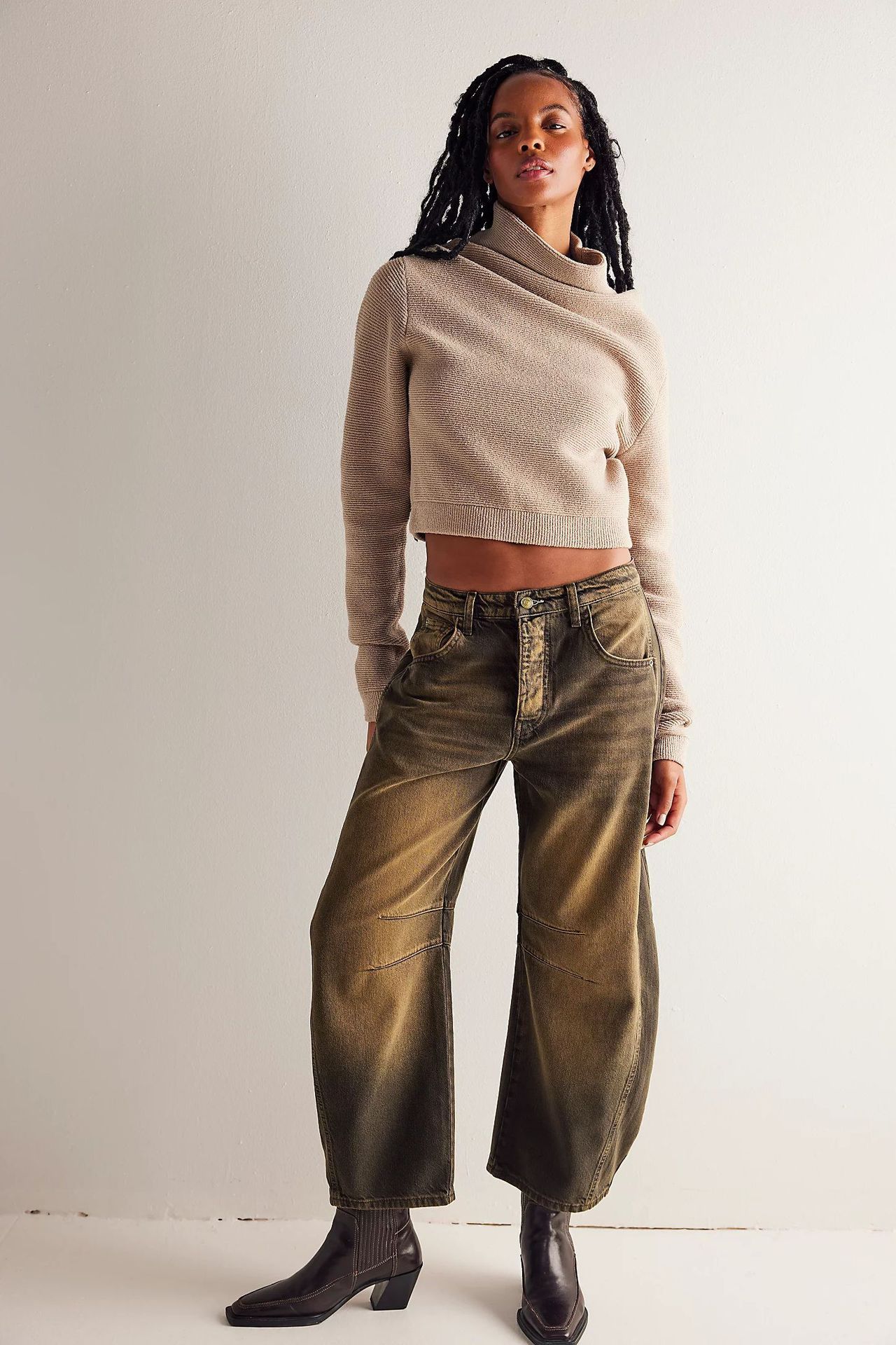 Marie – Weite Damenjeans mit hohem Stretchanteil