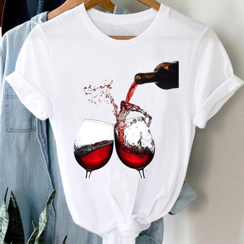 Miranda – Bedrucktes Damen-Shirt mit Kurzarm