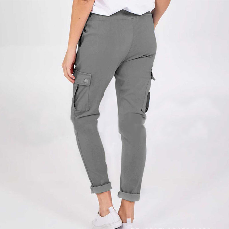 Kim – Cargo-Hose mit Taschen und Kordelzug