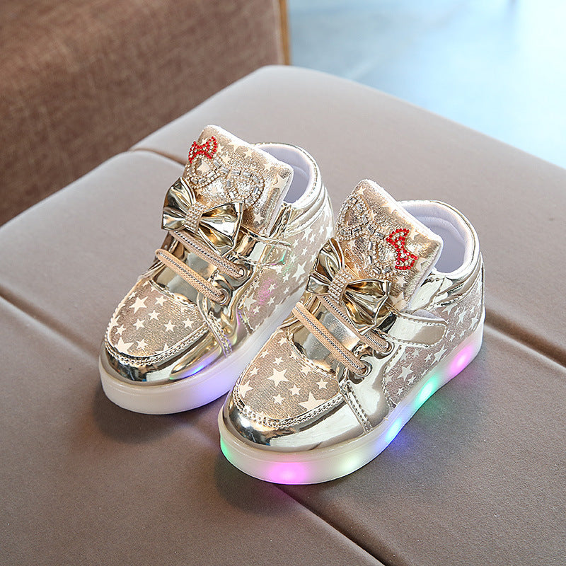 Lauren – Leuchtende Velcro Kinderschuhe