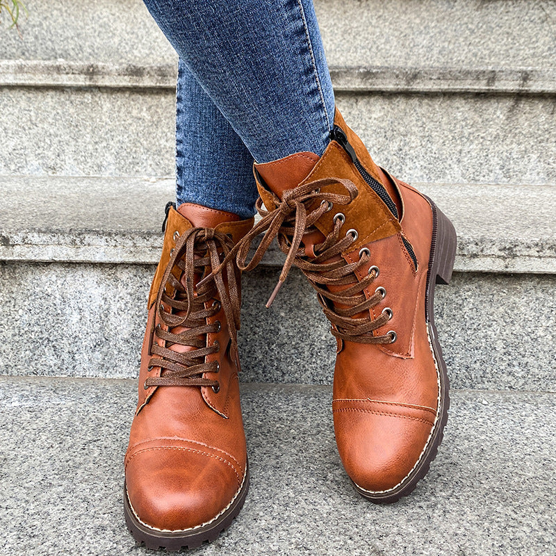 Margaret – Winter Cowboy Stiefel mit Schnallen