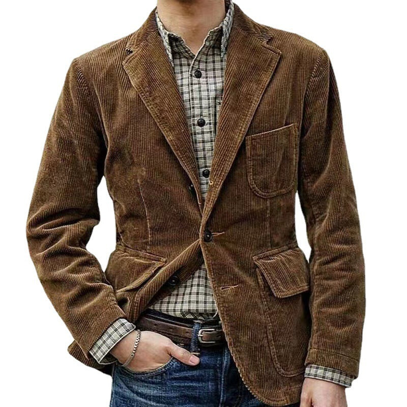 Rowan – Cordjacke für Herren im Casual-Stil