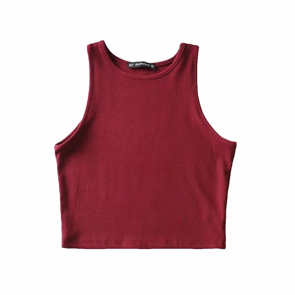 Amanda – Fitness-Sport-Tanktop für Damen in Unifarben