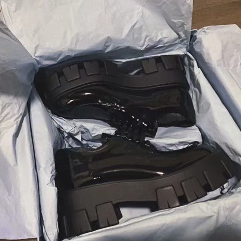 Vanessa – Damen Plateau-Stiefel mit Einzelabsatz