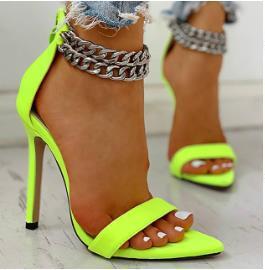 Ruby – Große Absatz Sandalen mit Stiletto-Absatz