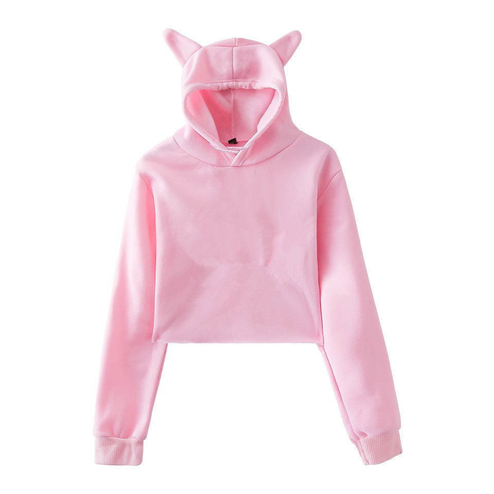Melanie – Streetwear Frauen Kapuzenpullover mit Hasenohren