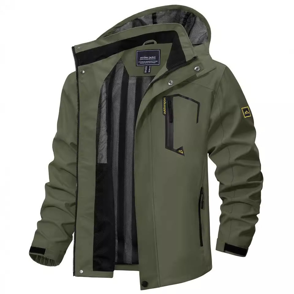 Callum – Sportliche Herrenjacke mit Kapuze