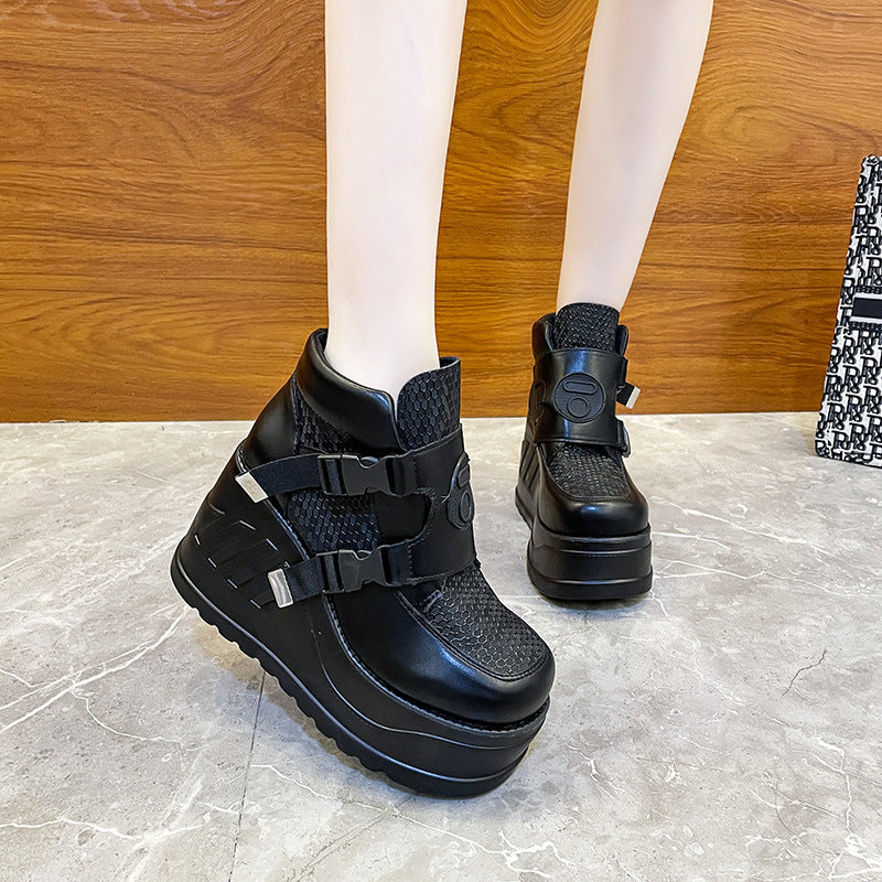 Marion – Damen High-Heels mit dicker Sohle