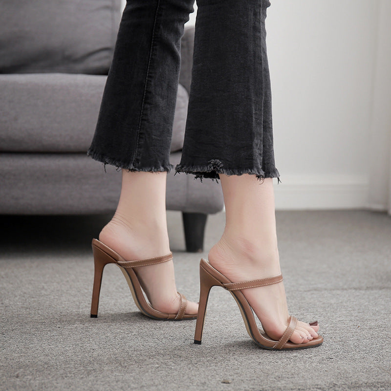 Kelly – Stiletto Damen Sandaletten mit hohem Absatz